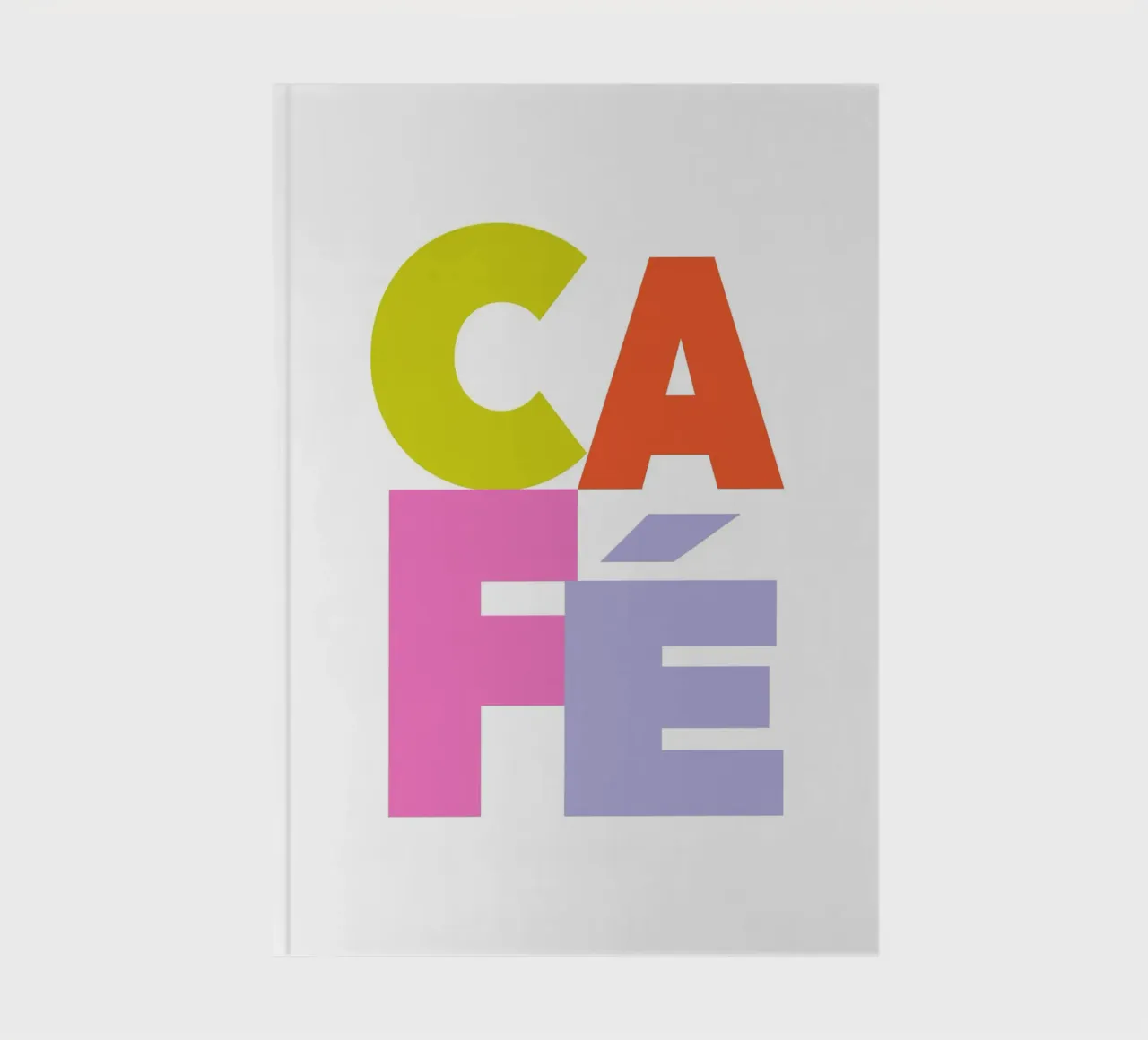 Café notebook by Form&Font