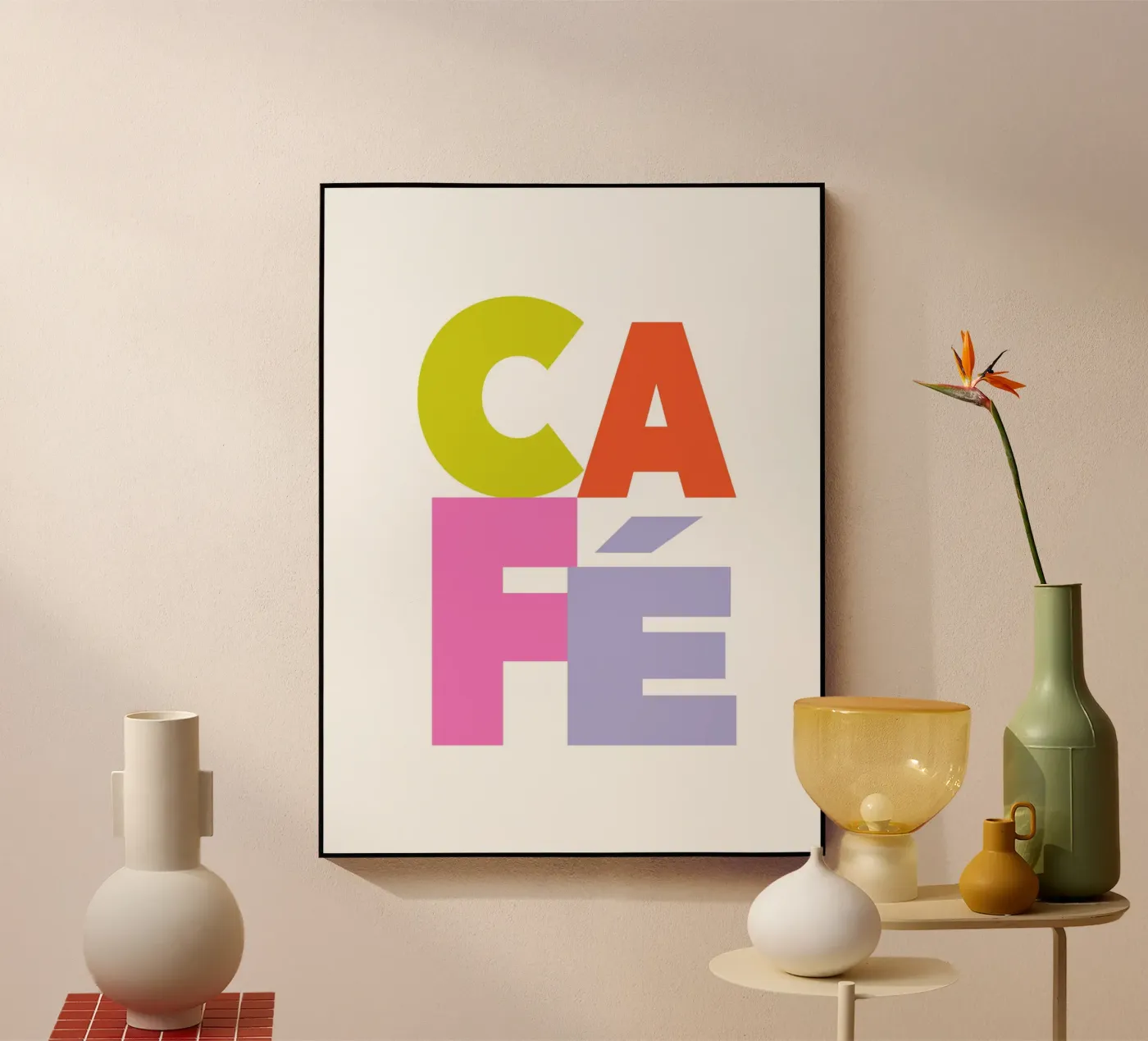 Café plexiglas de Form&Font