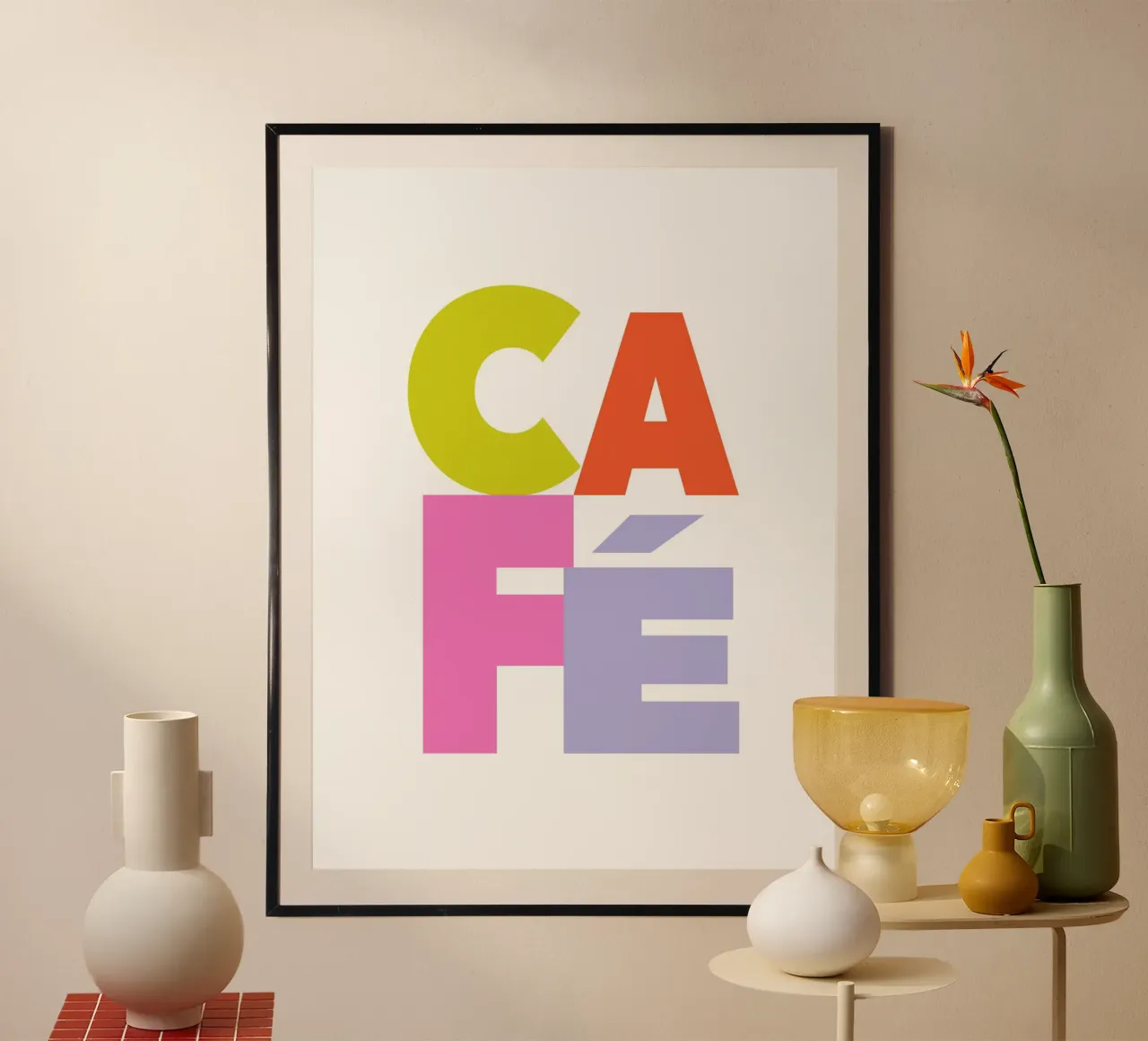 Café poster da Form&Font
