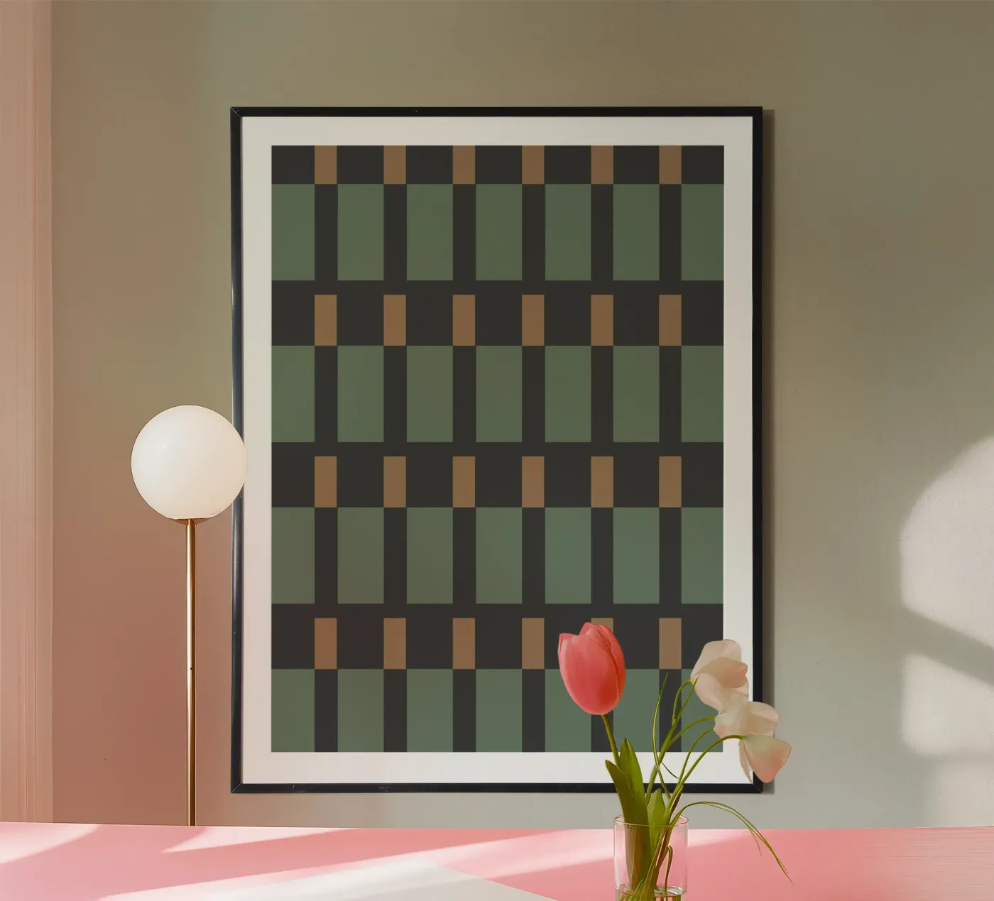 Blokken poster van KHouse Studio