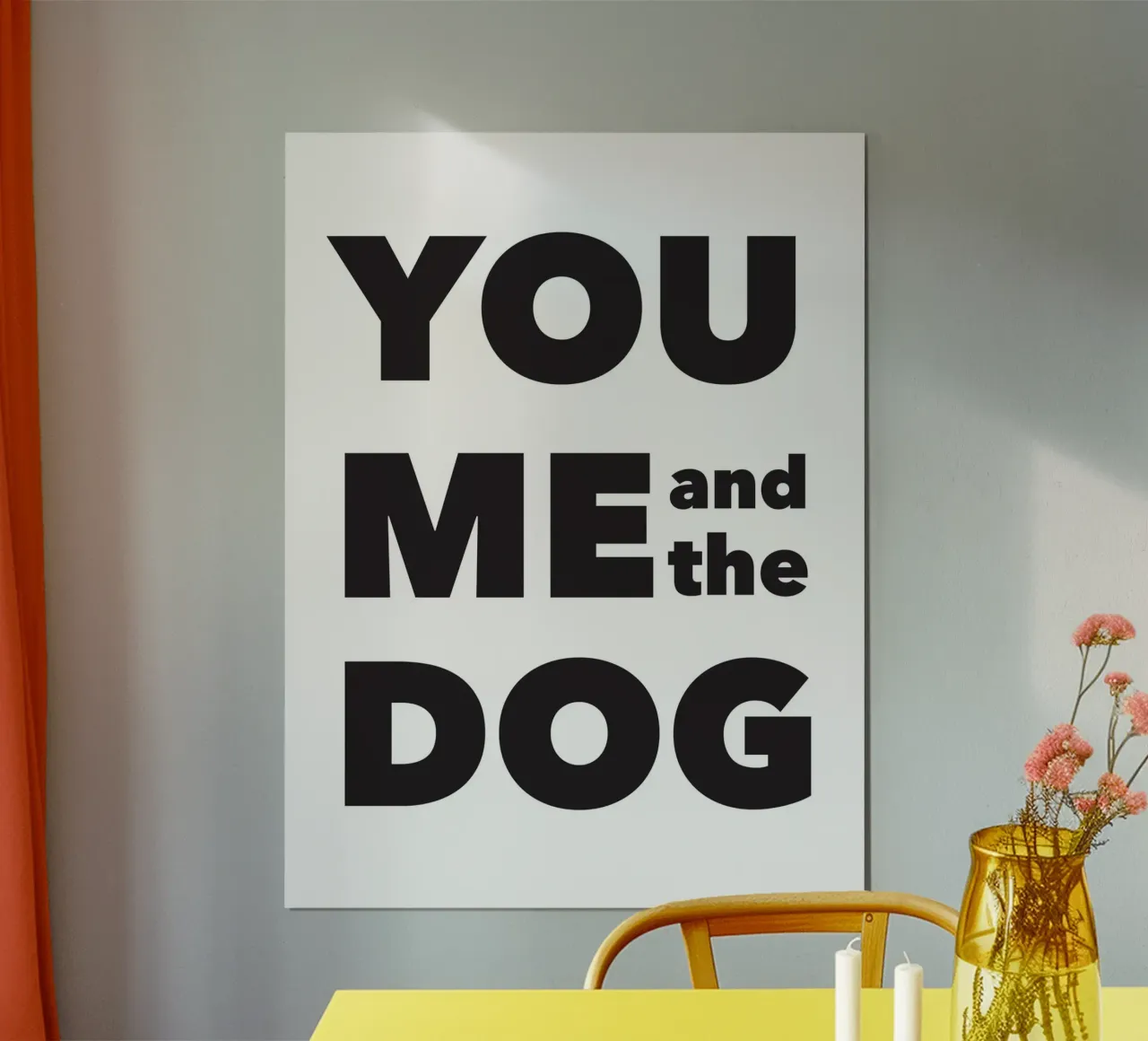 You, me & the dog carta hahnemühle da Form&Font