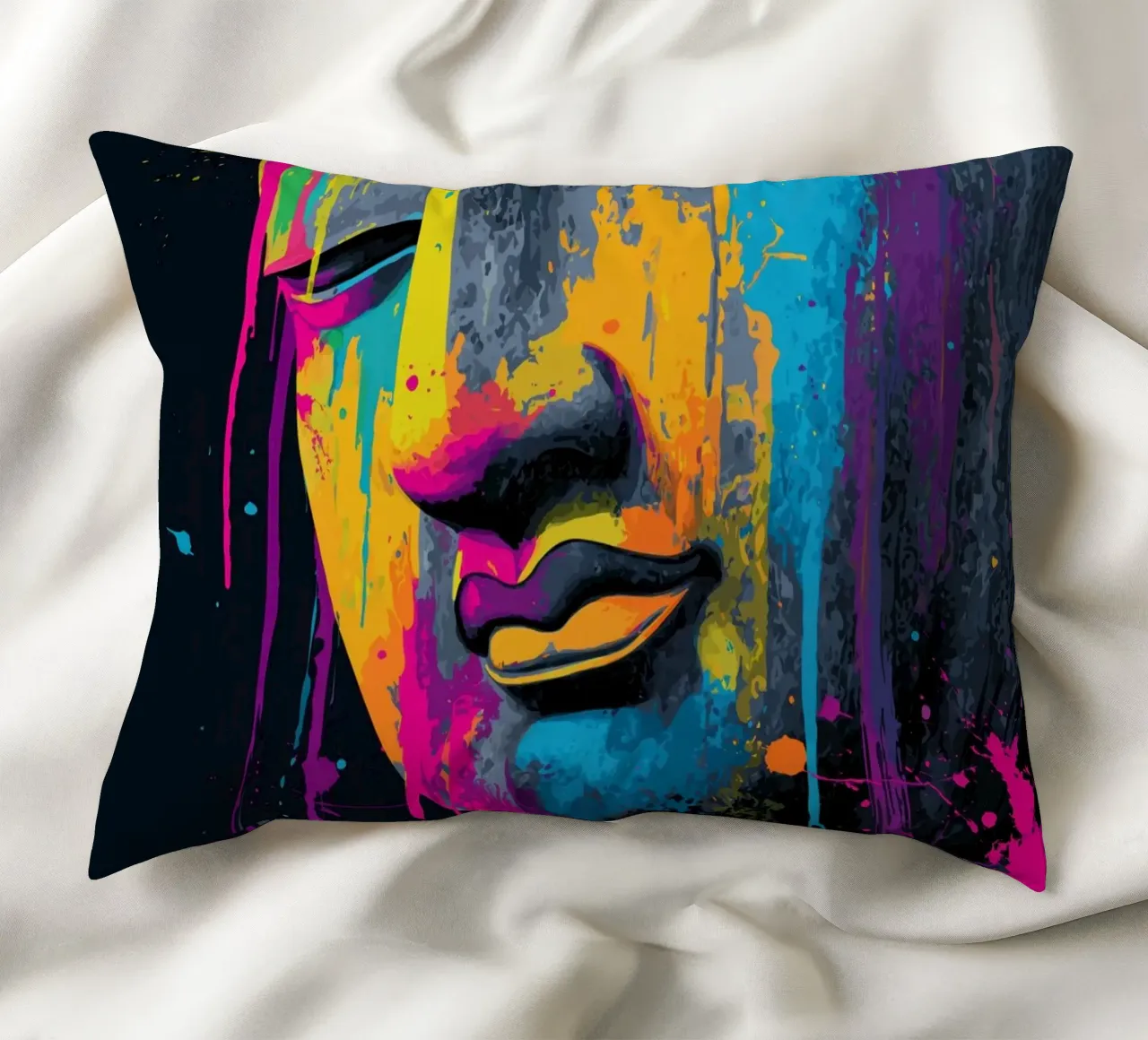 Buddha decorative cushion by Pictura