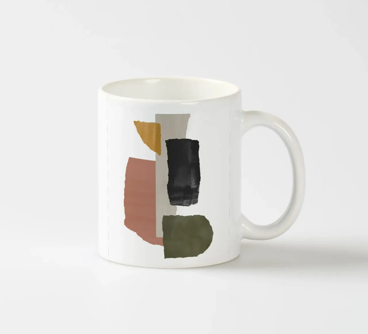 Frammenti 4 tazza in ceramica da NouveauPrints