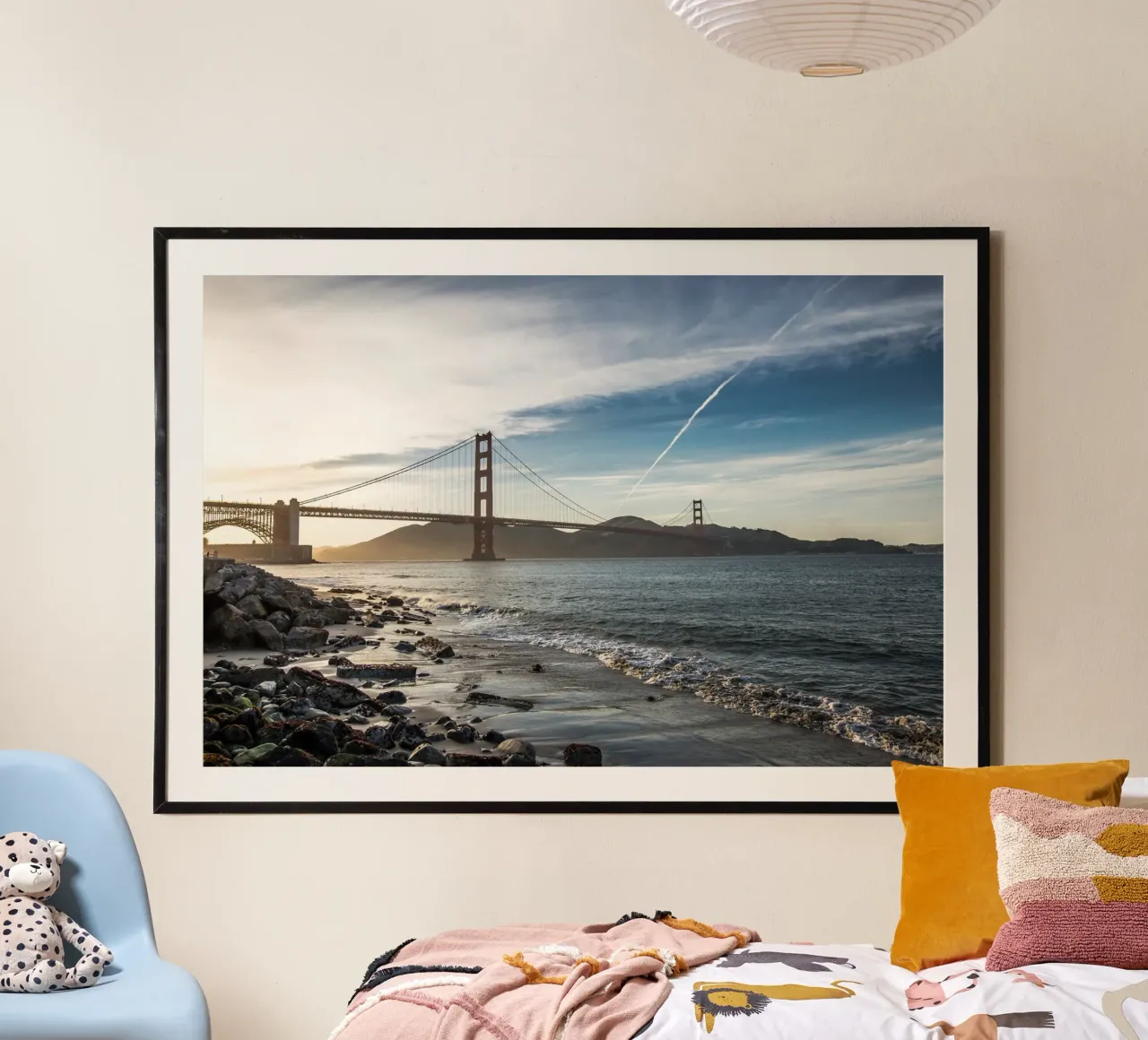 Visione del Golden Gate, San Francisco carta hahnemühle da Wanderlust Vibes