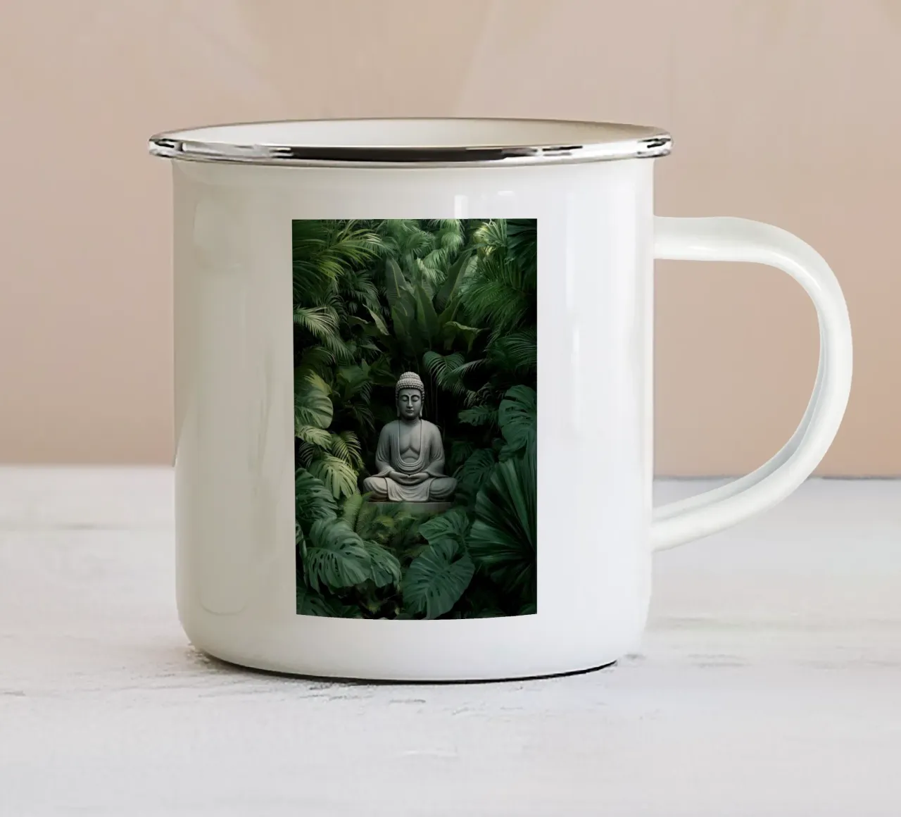 Buddha tazza in smalto da Pictura