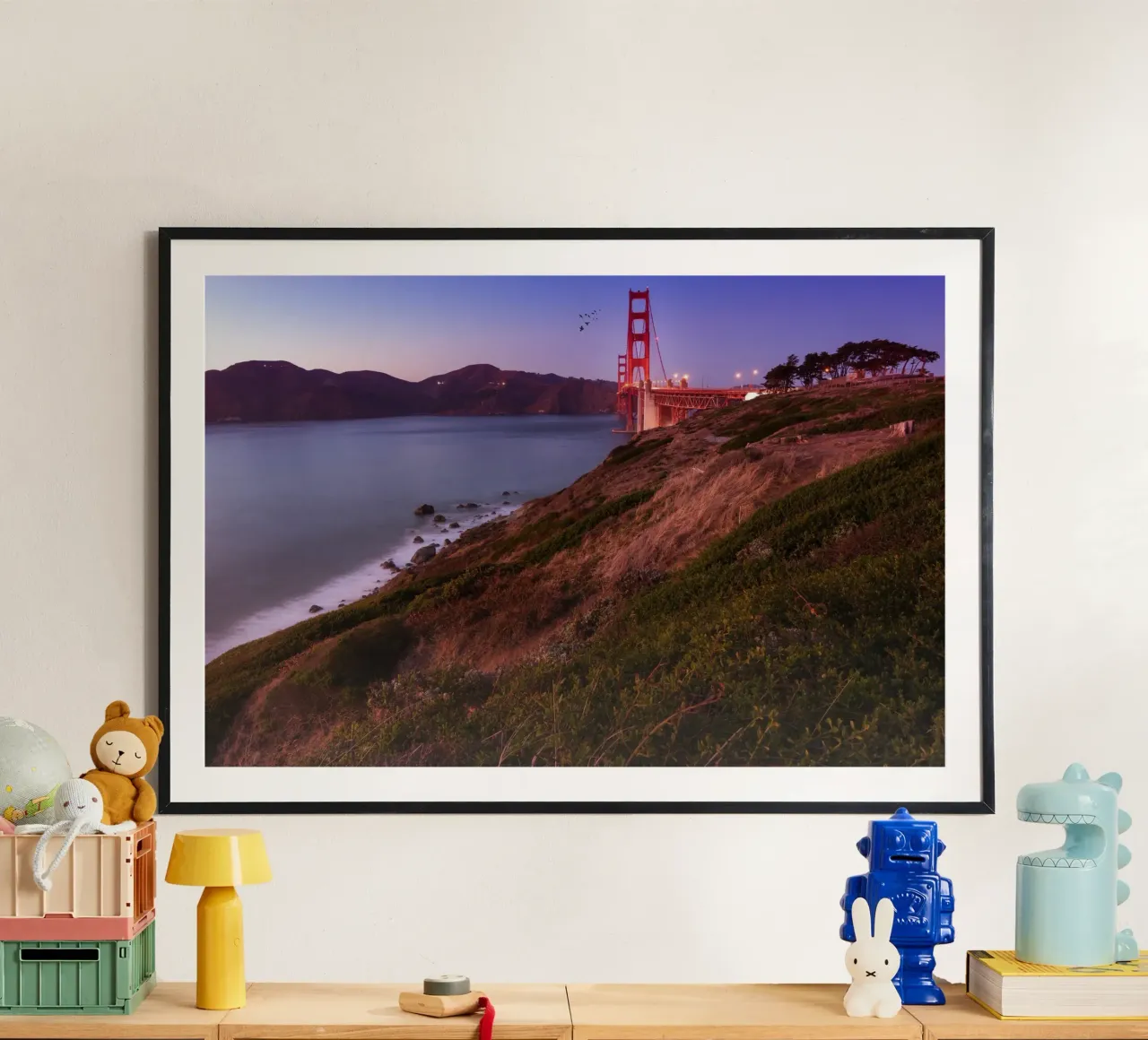 Visione del Golden Gate, San Francisco carta hahnemühle da Wanderlust Vibes