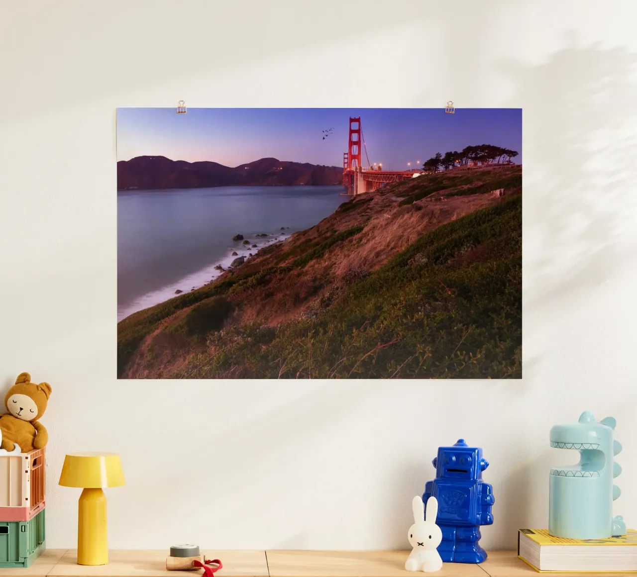 Visione del Golden Gate, San Francisco carta hahnemühle da Wanderlust Vibes