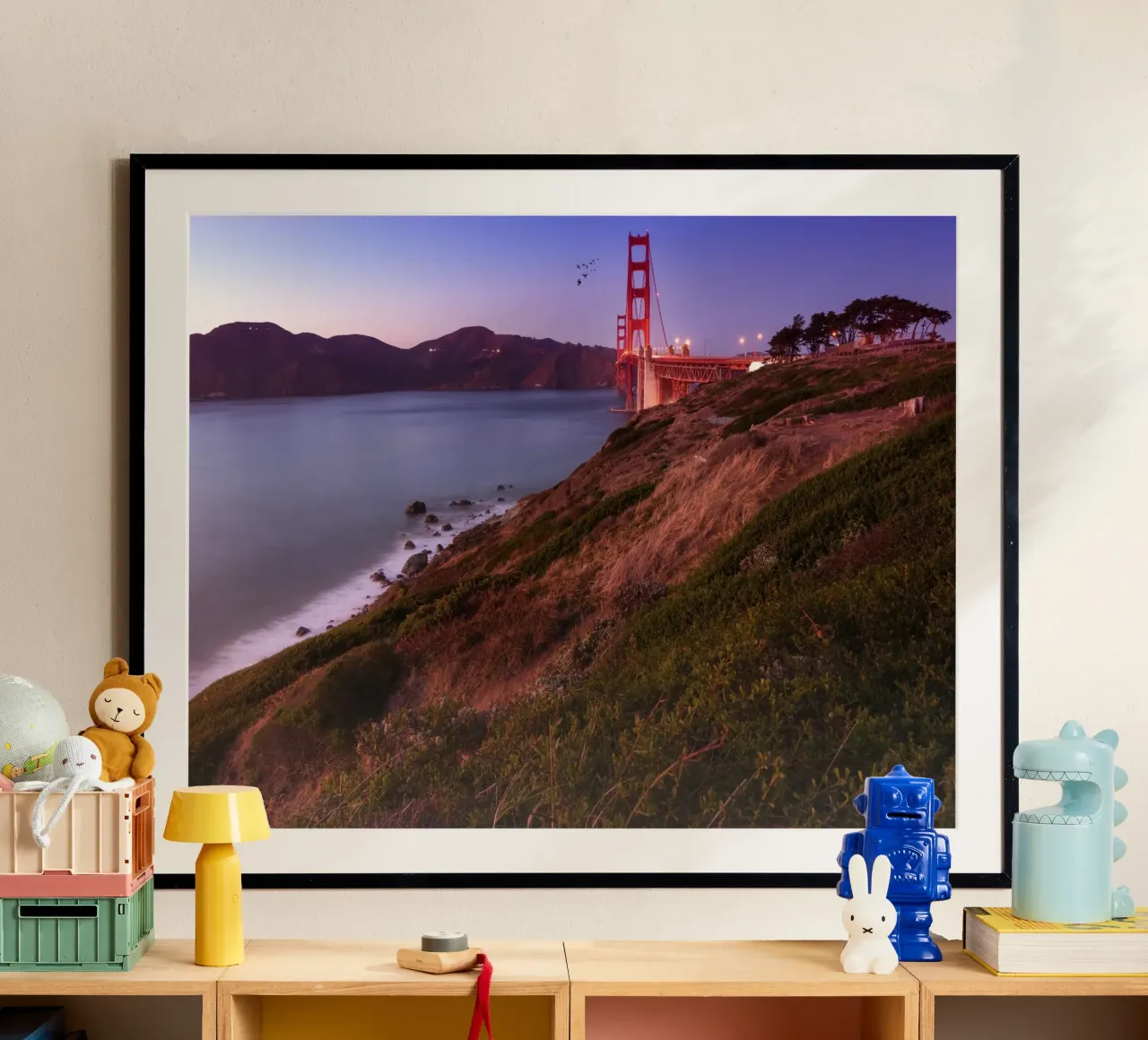 Visione del Golden Gate, San Francisco carta hahnemühle da Wanderlust Vibes