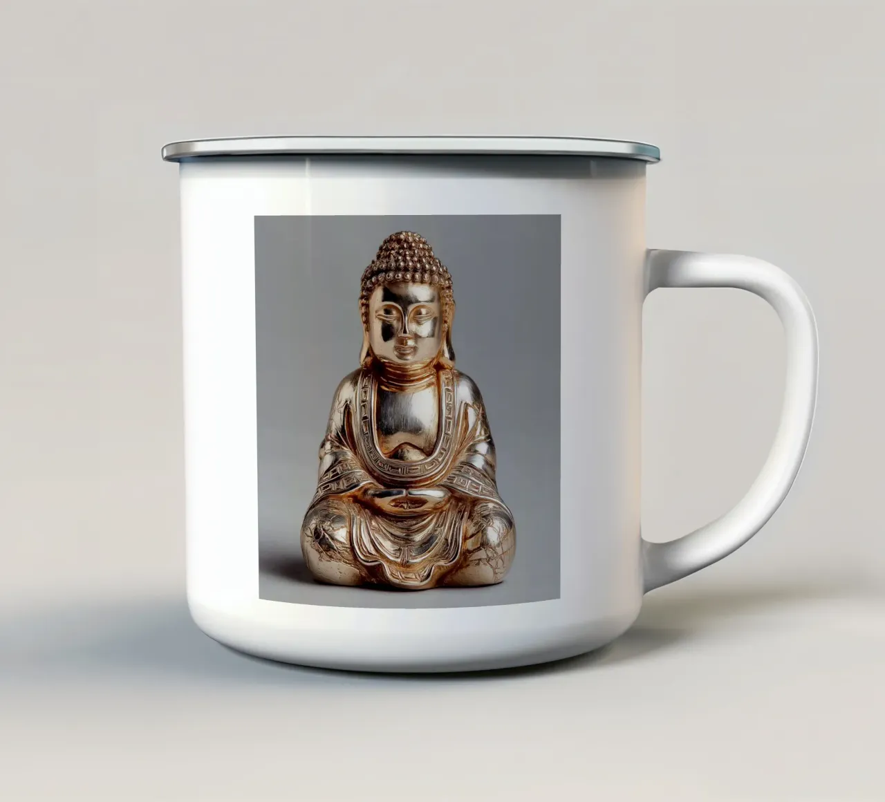 Bouddha mug en émail de Pictura