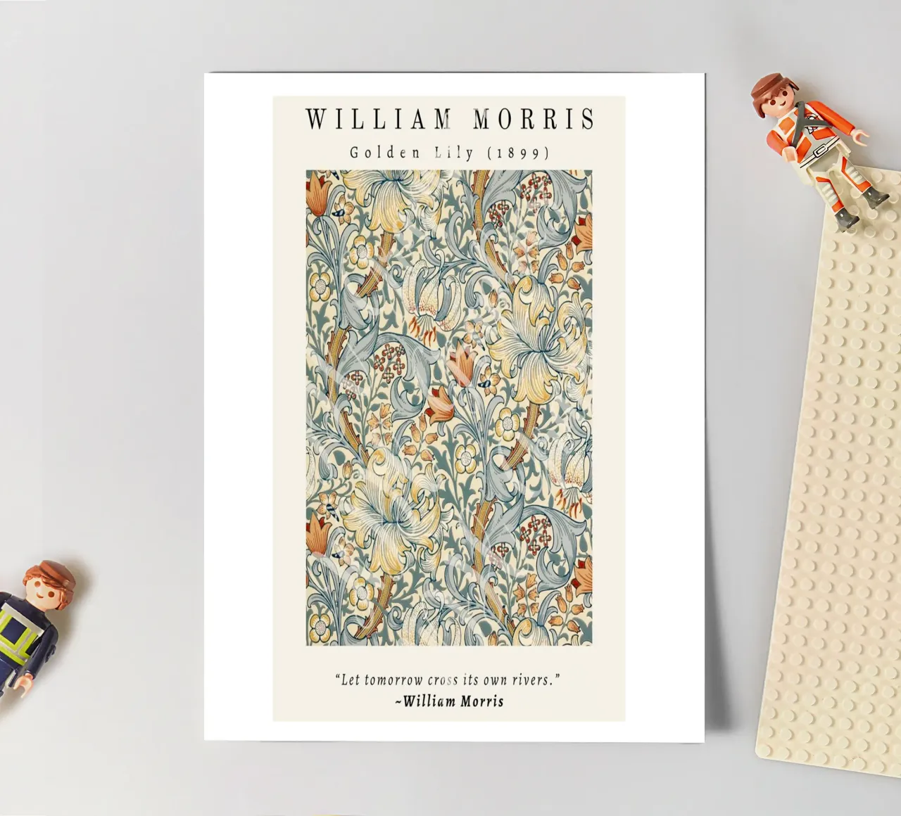 intertwined pattern of lilies,tulip,and leaves sticker sheet by Ropech Shop