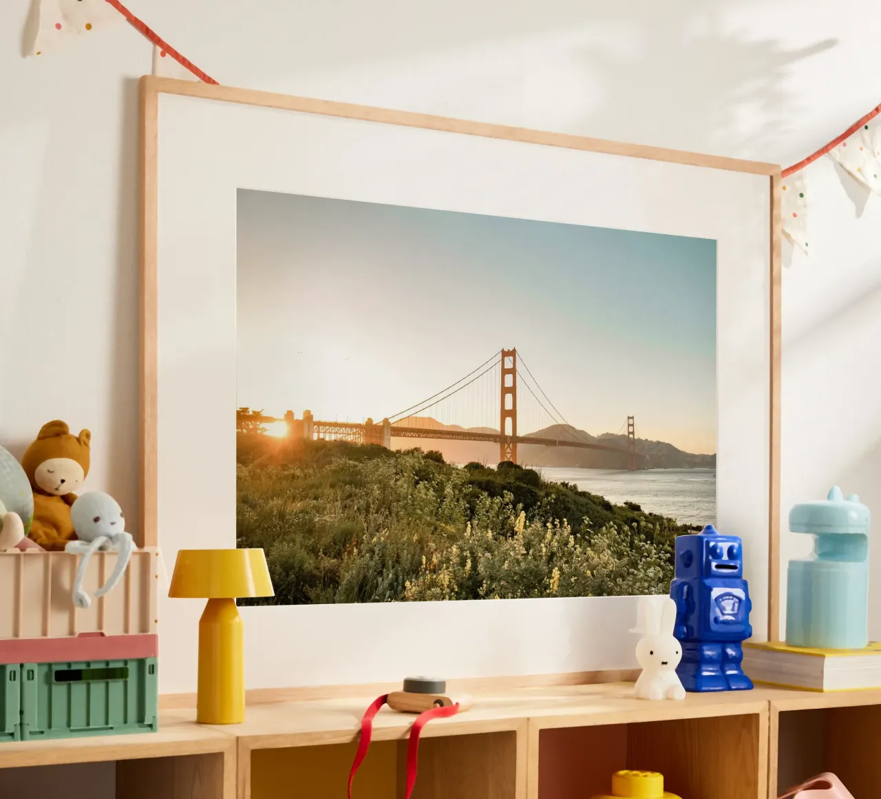 Visione del Golden Gate, San Francisco carta hahnemühle da Wanderlust Vibes