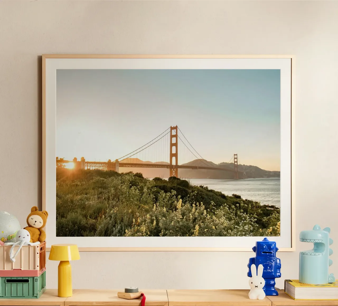 Visione del Golden Gate, San Francisco carta hahnemühle da Wanderlust Vibes