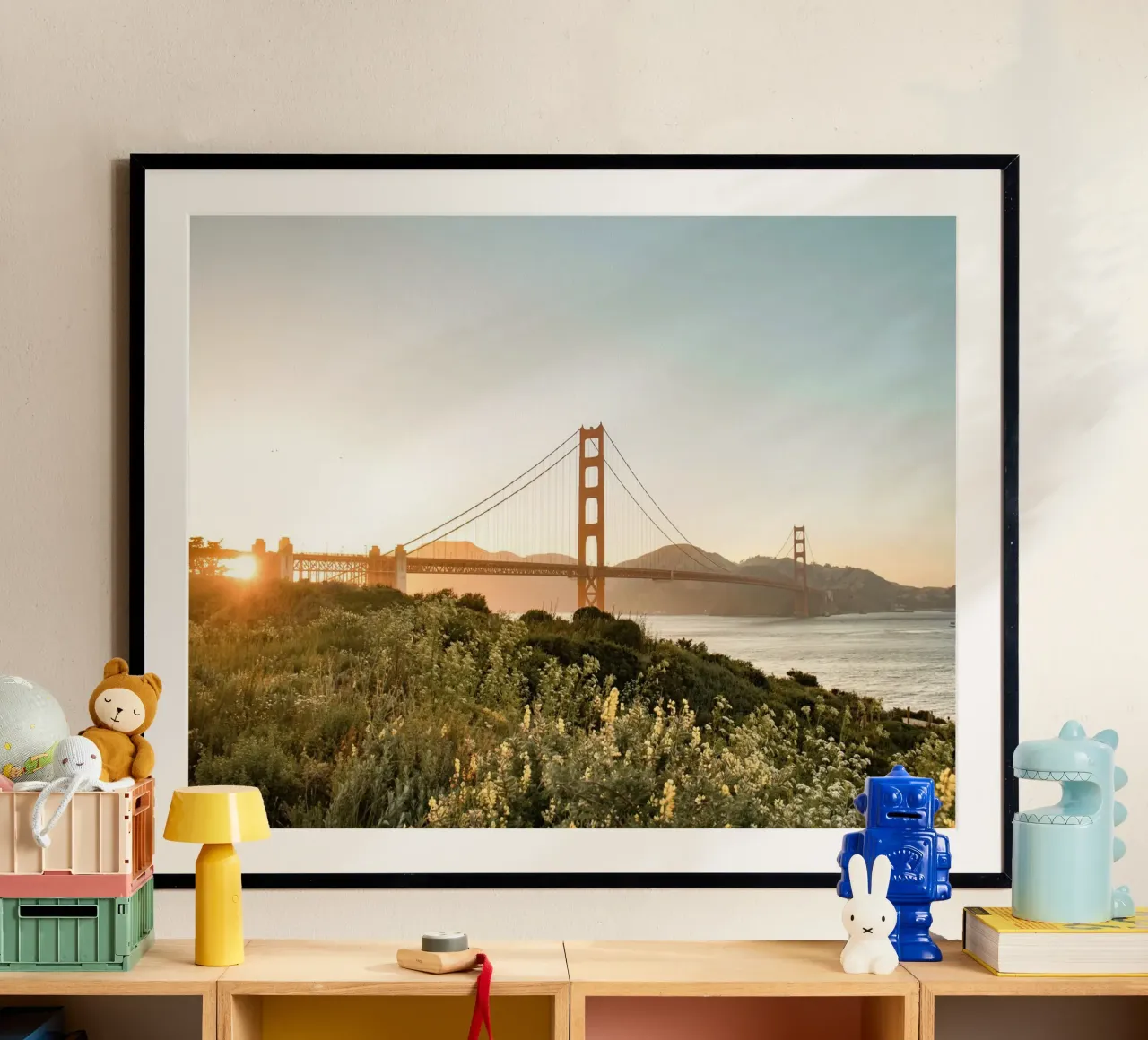 Visione del Golden Gate, San Francisco carta hahnemühle da Wanderlust Vibes