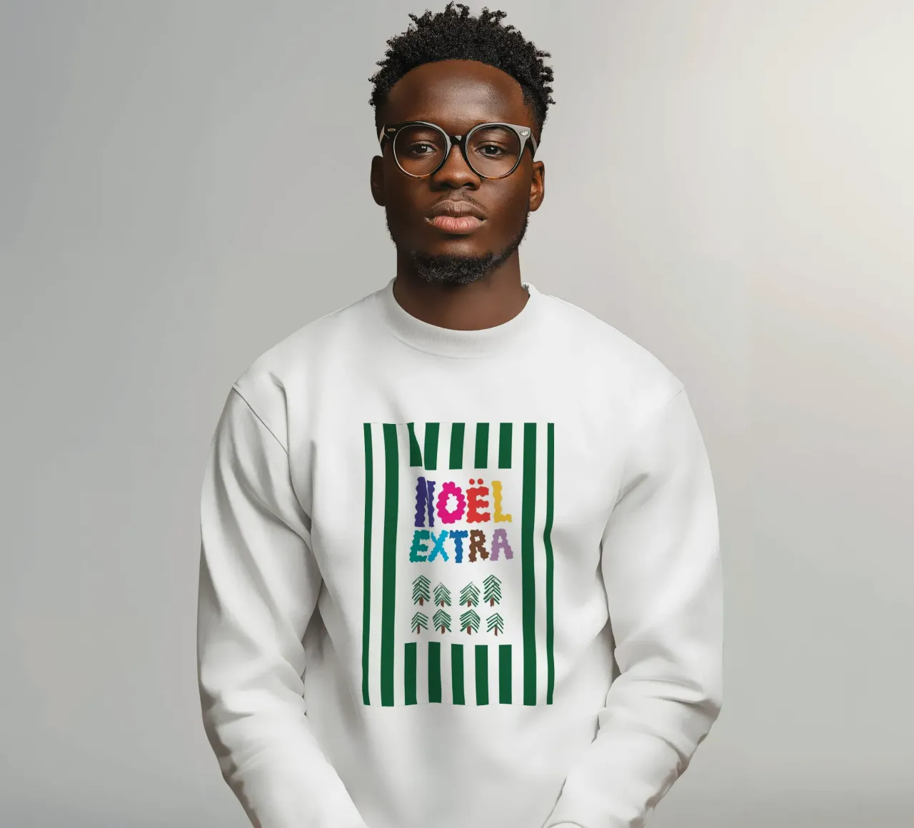 Noel Extraordinaire felpa da Brushmeetspaper