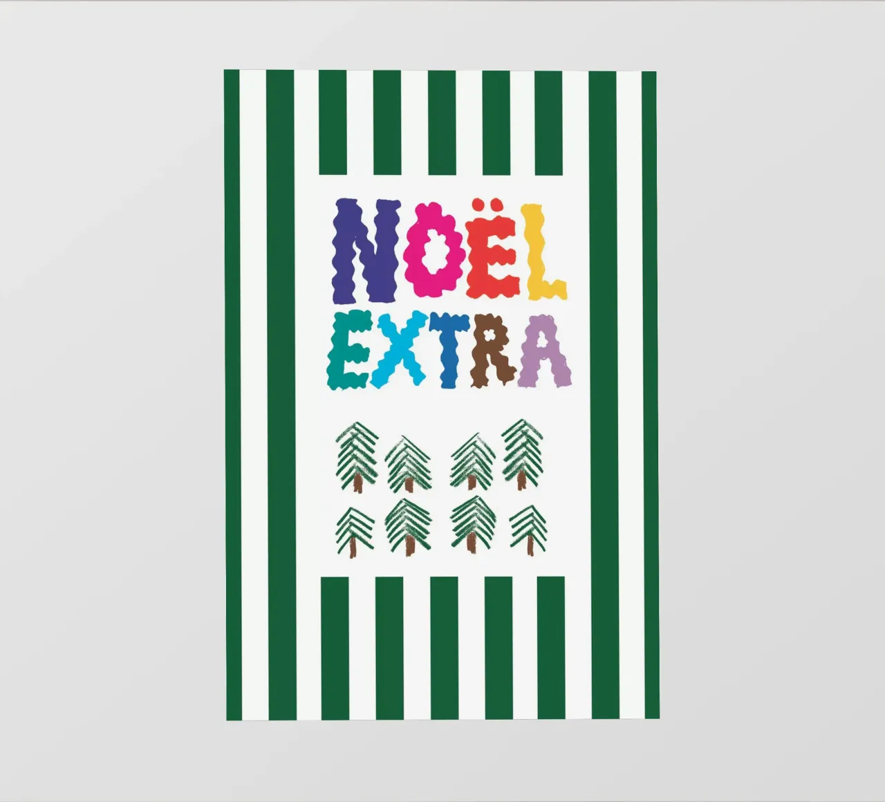 Noel Extraordinaire backlit folie van Brushmeetspaper