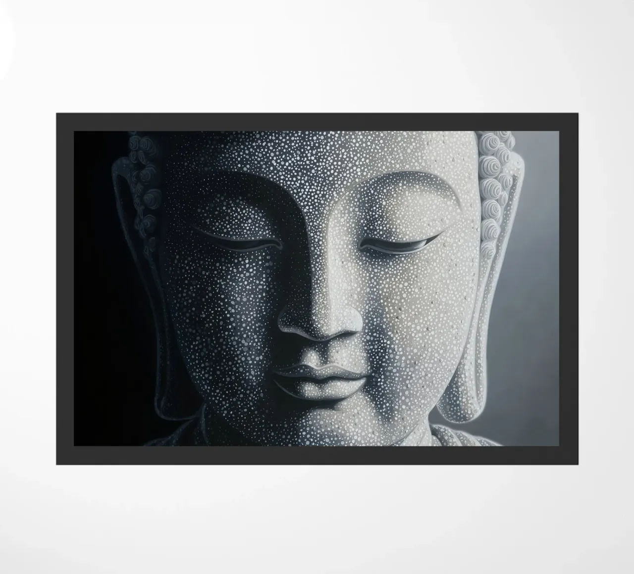 Buddha doormat by Pictura