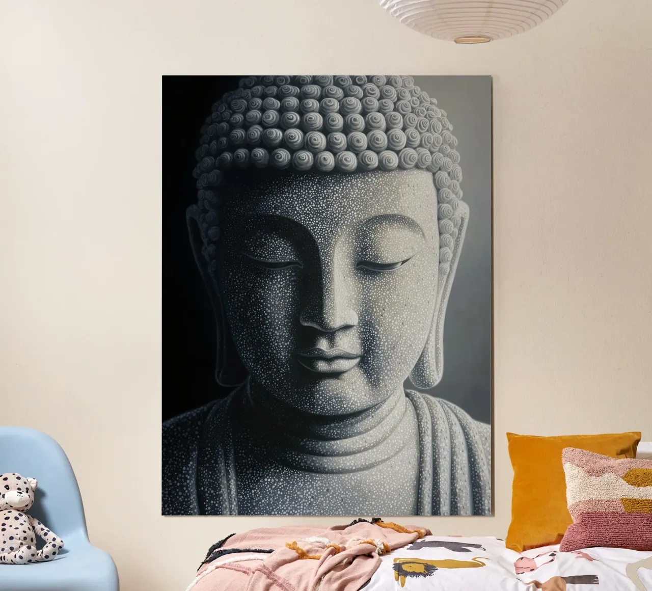 Buddha poster con telaio in plastica da Pictura