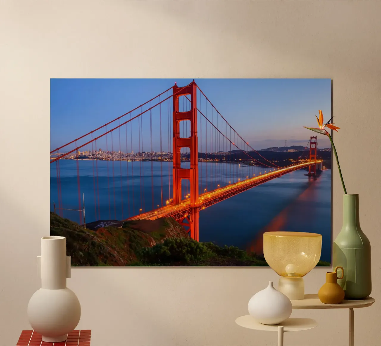 Visione del Golden Gate, San Francisco carta hahnemühle da Wanderlust Vibes
