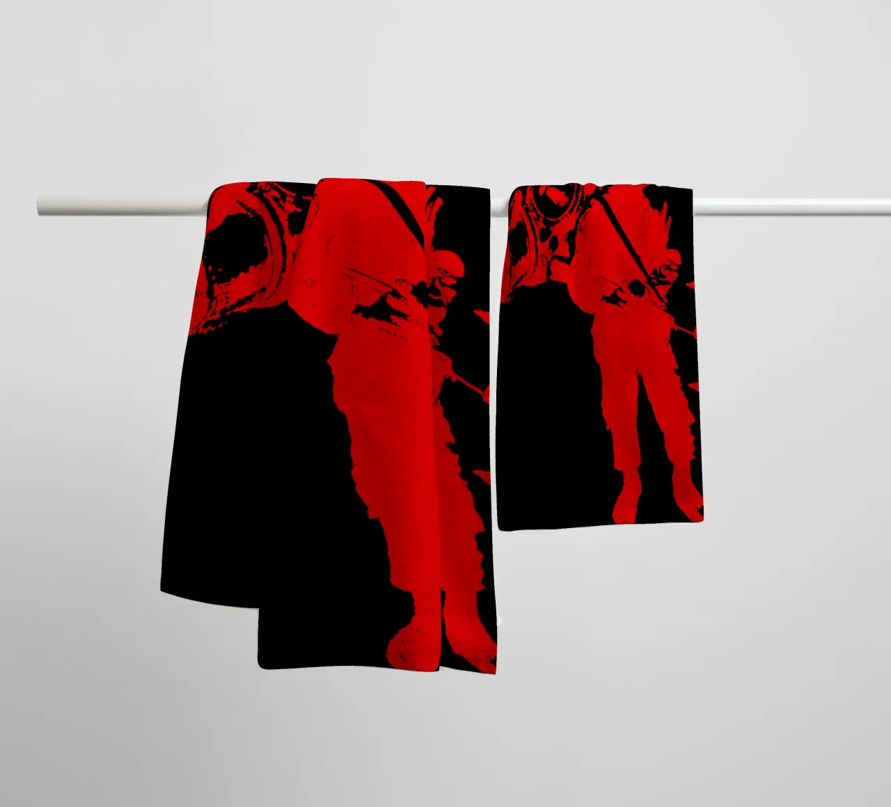 L'astronauta di SUM 41 T-SHIRT asciugamano da bagno da junkiesdrips.std