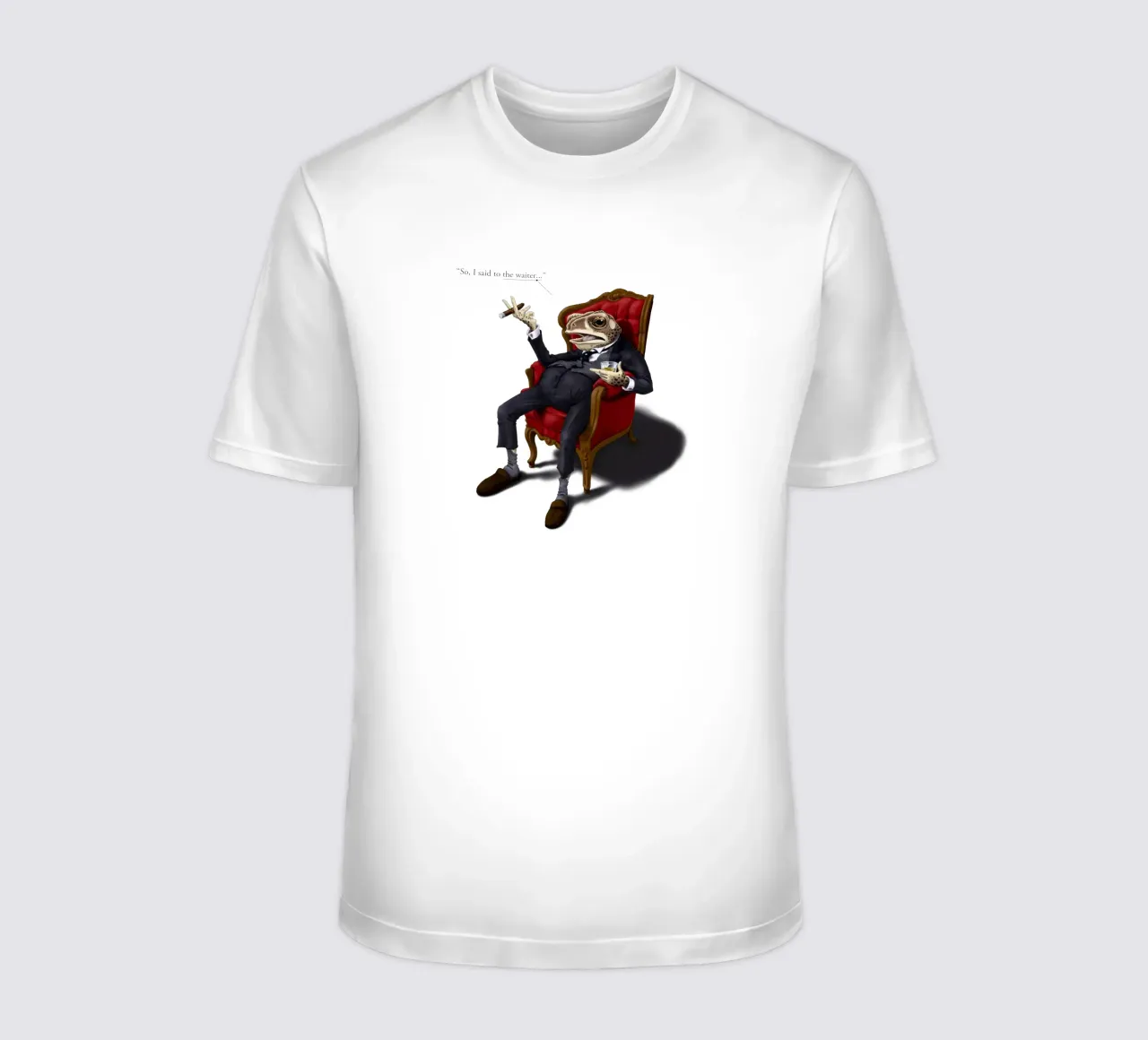 Fly in My Soup (Colour) t-shirt da Rob Art | Illustration