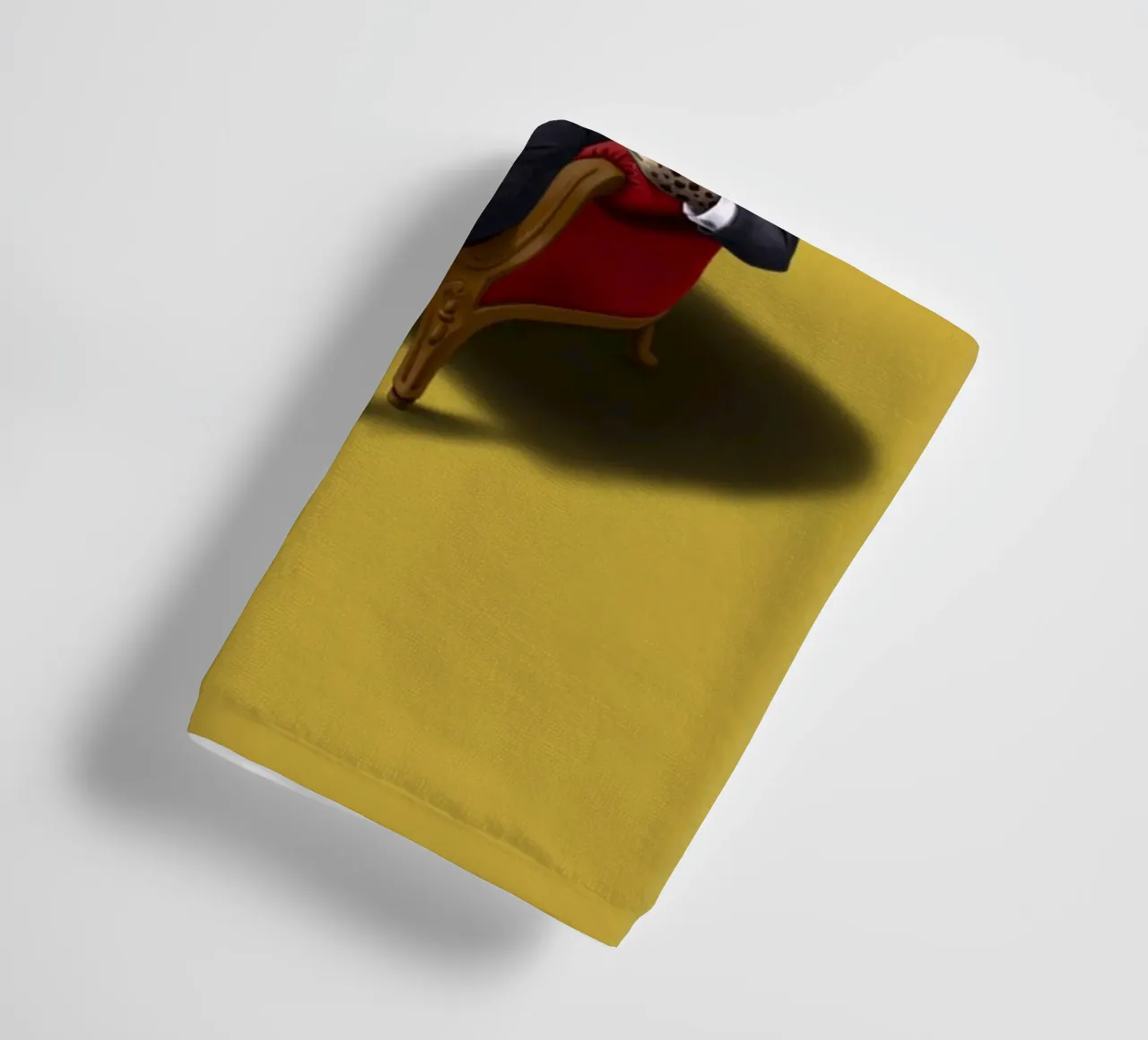 Fly in My Soup (Colour) asciugamano da bagno da Rob Art | Illustration