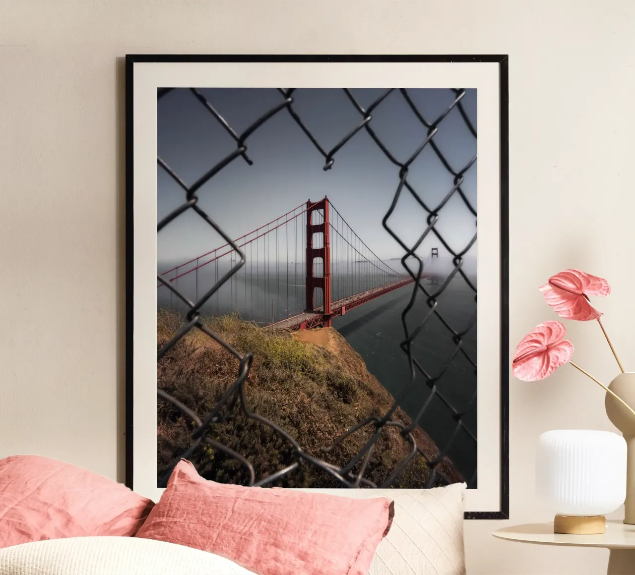 Visione del Golden Gate, San Francisco carta hahnemühle da Wanderlust Vibes
