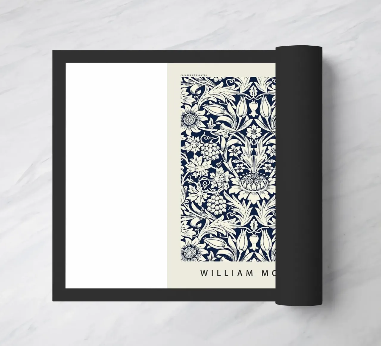 tulips and lush foliage doormat by Ropech Shop