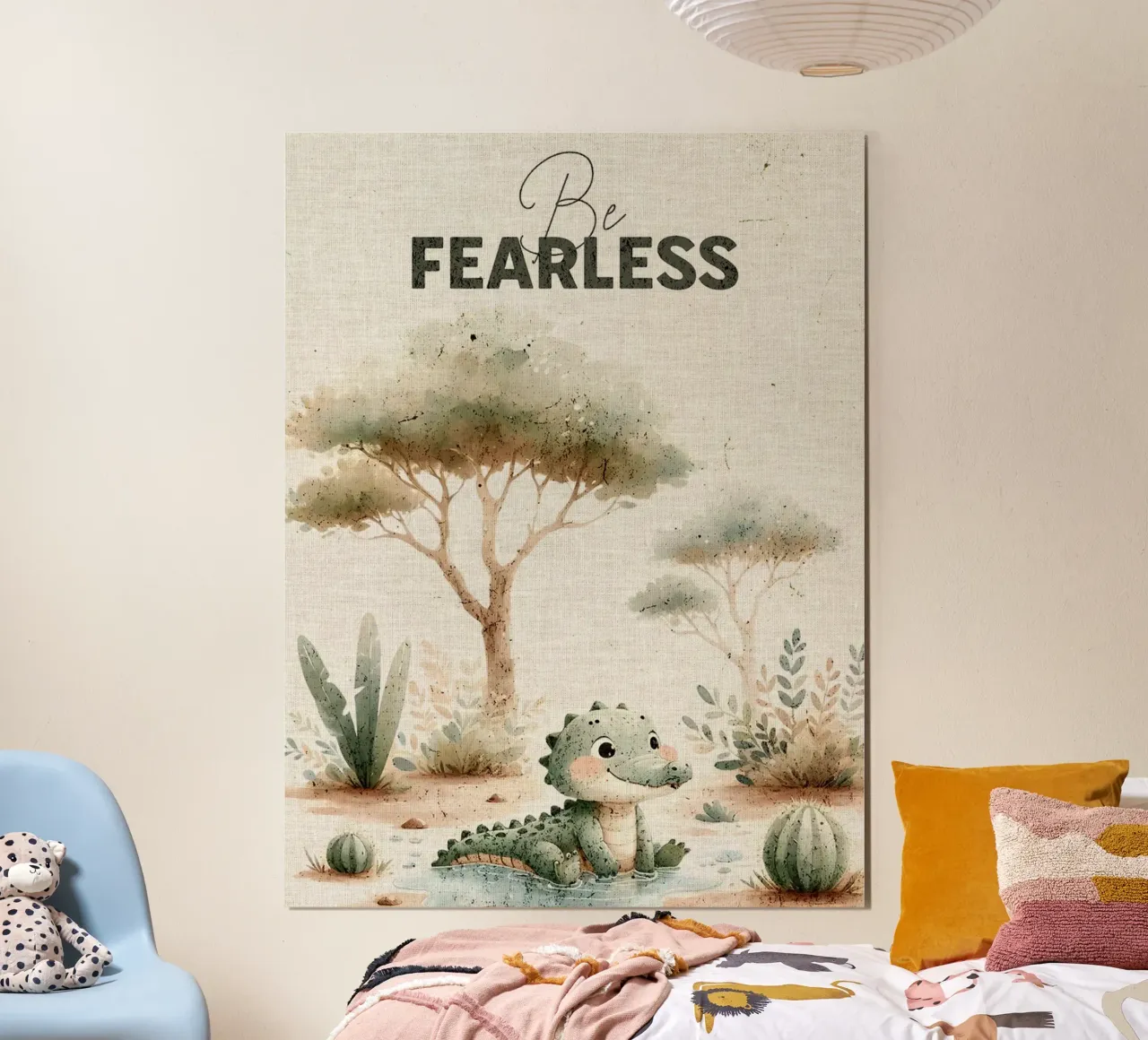 Ne craignez rien Crocodile poster de E Cannon