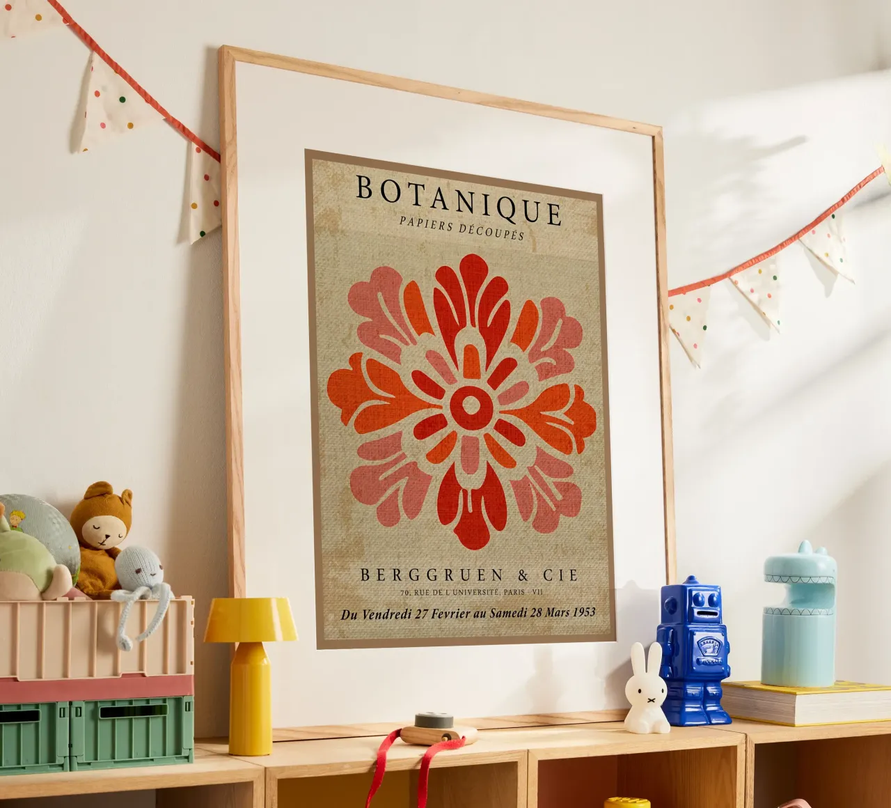 Design floreale etnico e popolare carta hahnemühle da EbrahimiStudio
