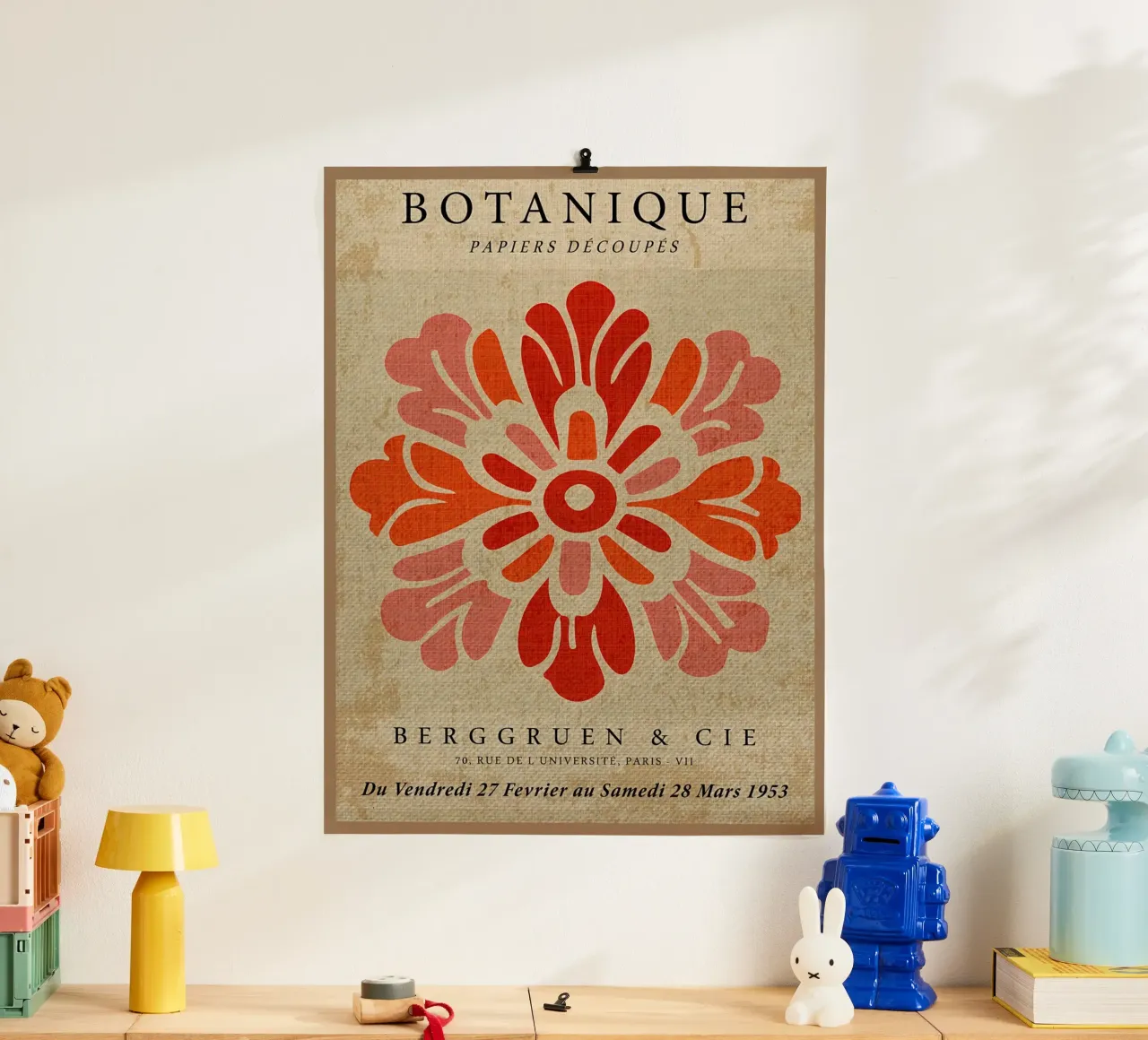 Design floreale etnico e popolare carta hahnemühle da EbrahimiStudio