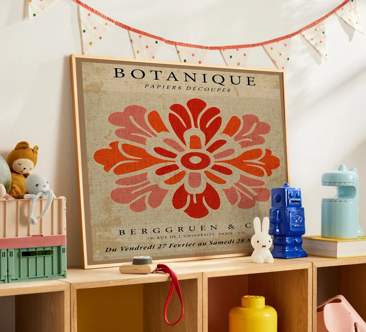 Design floreale etnico e popolare carta hahnemühle da EbrahimiStudio