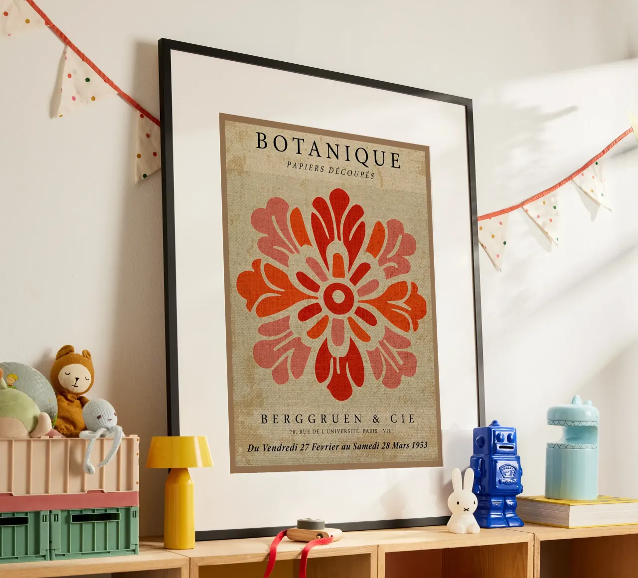 Design floreale etnico e popolare carta hahnemühle da EbrahimiStudio