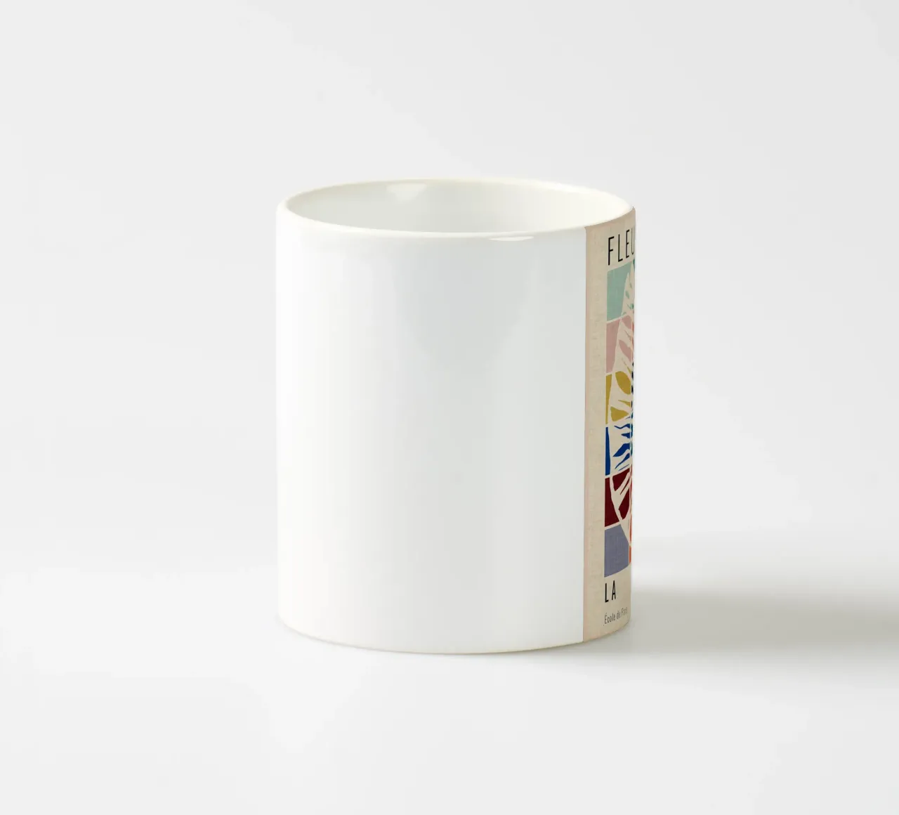 Fleur de Jardin francese tazza in ceramica da EbrahimiStudio