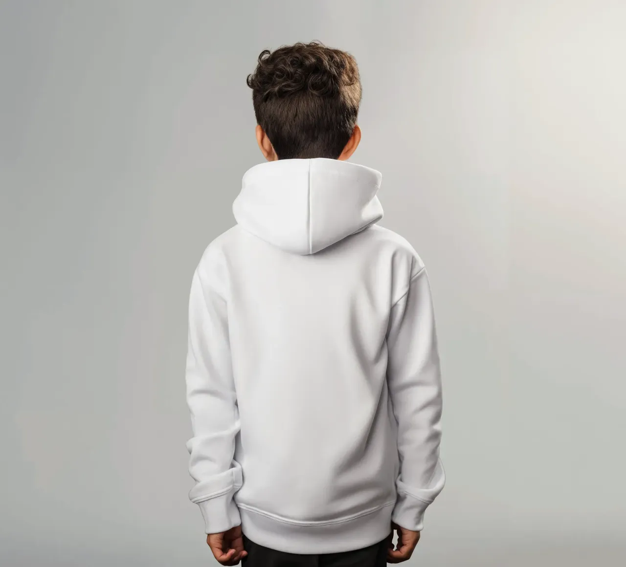piramidi in una notte limpida felpa bambino con cappuccio da Piper Shop Oke
