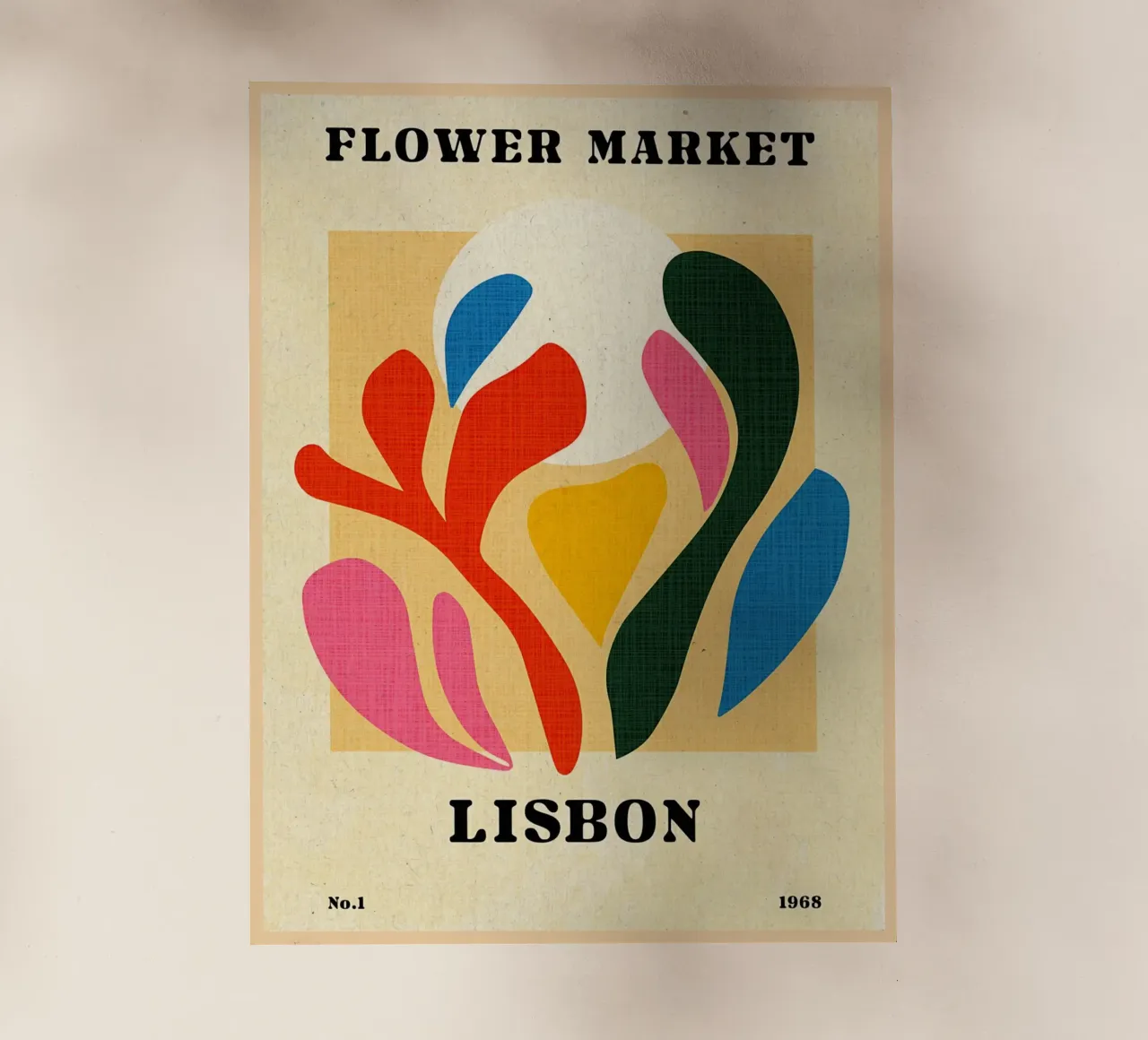 Mercato dei fiori di Lisbona pellicola backlit da Paul Studio