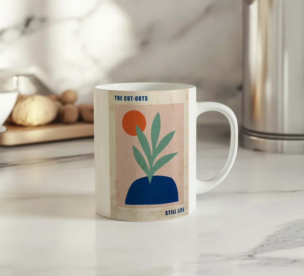 Ritagli minimalisti tazza in ceramica da Paul Studio