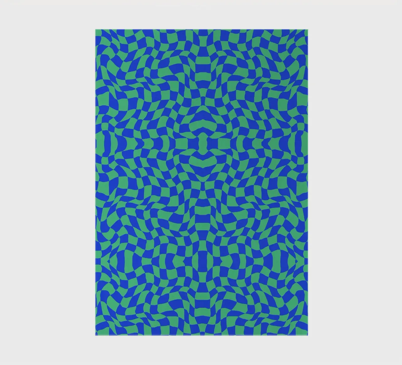 Symmetrical checker vibration 03 notebook by Little Dean