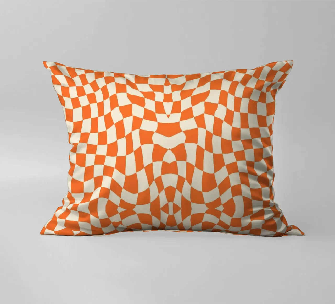 Symmetrische checker trilling 05 kussen van Little Dean