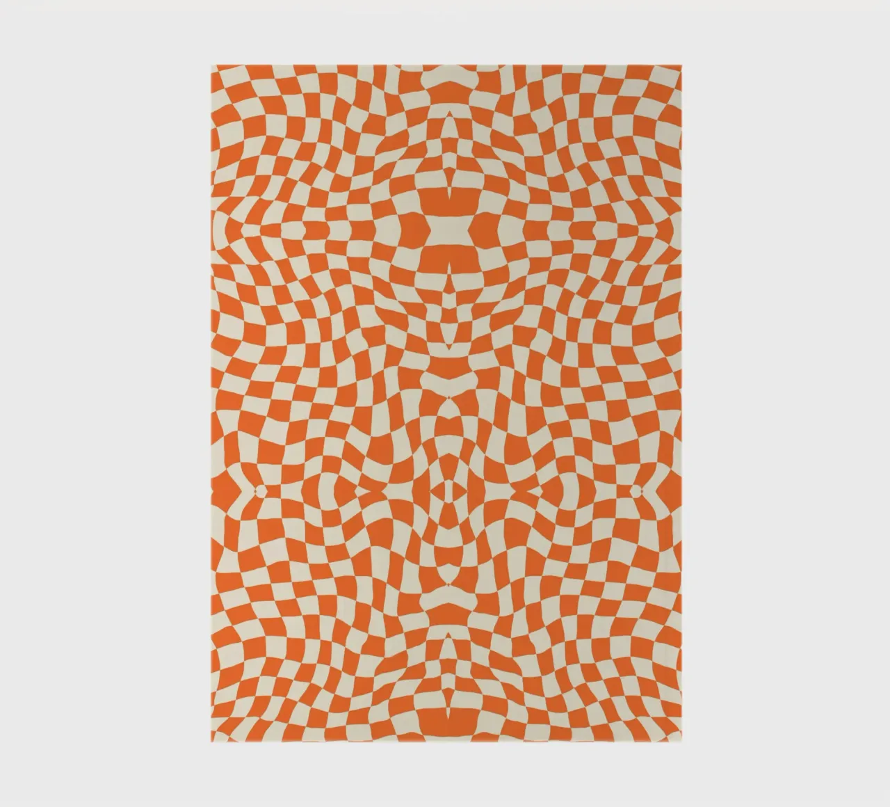 Symmetrical checker vibration 05 notebook by Little Dean
