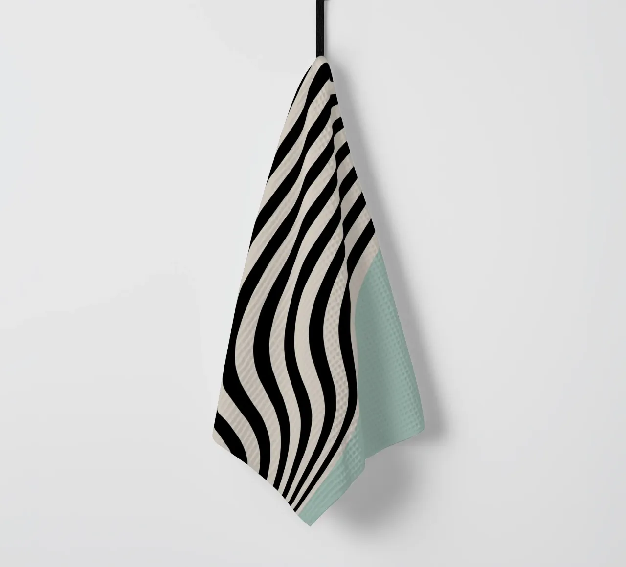Linee curve Bauhaus | Poster d'arte minimale canovaccio da cucina da Studio Vibe