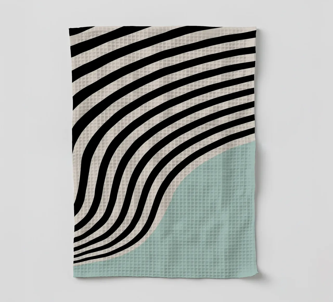Linee curve Bauhaus | Poster d'arte minimale canovaccio da cucina da Studio Vibe