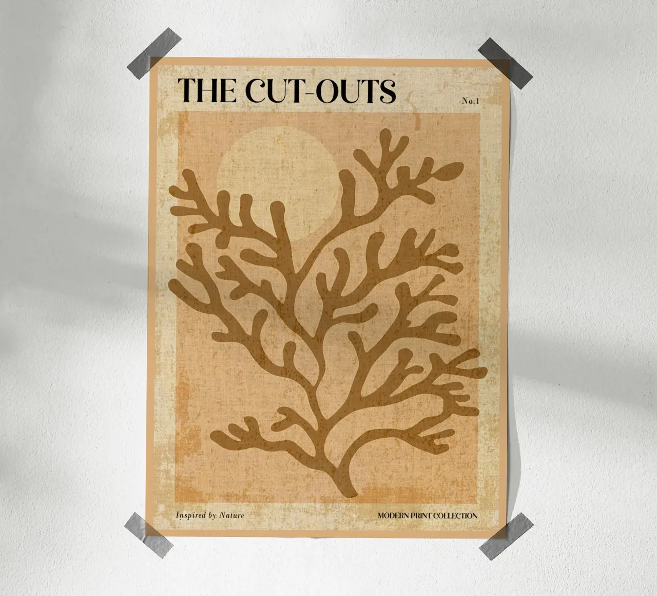 Design moderno della natura poster da Amanda Studio