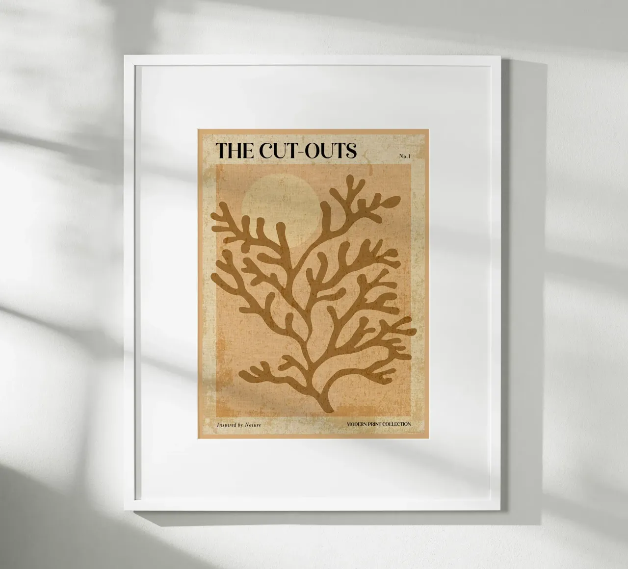 Design moderno della natura poster da Amanda Studio