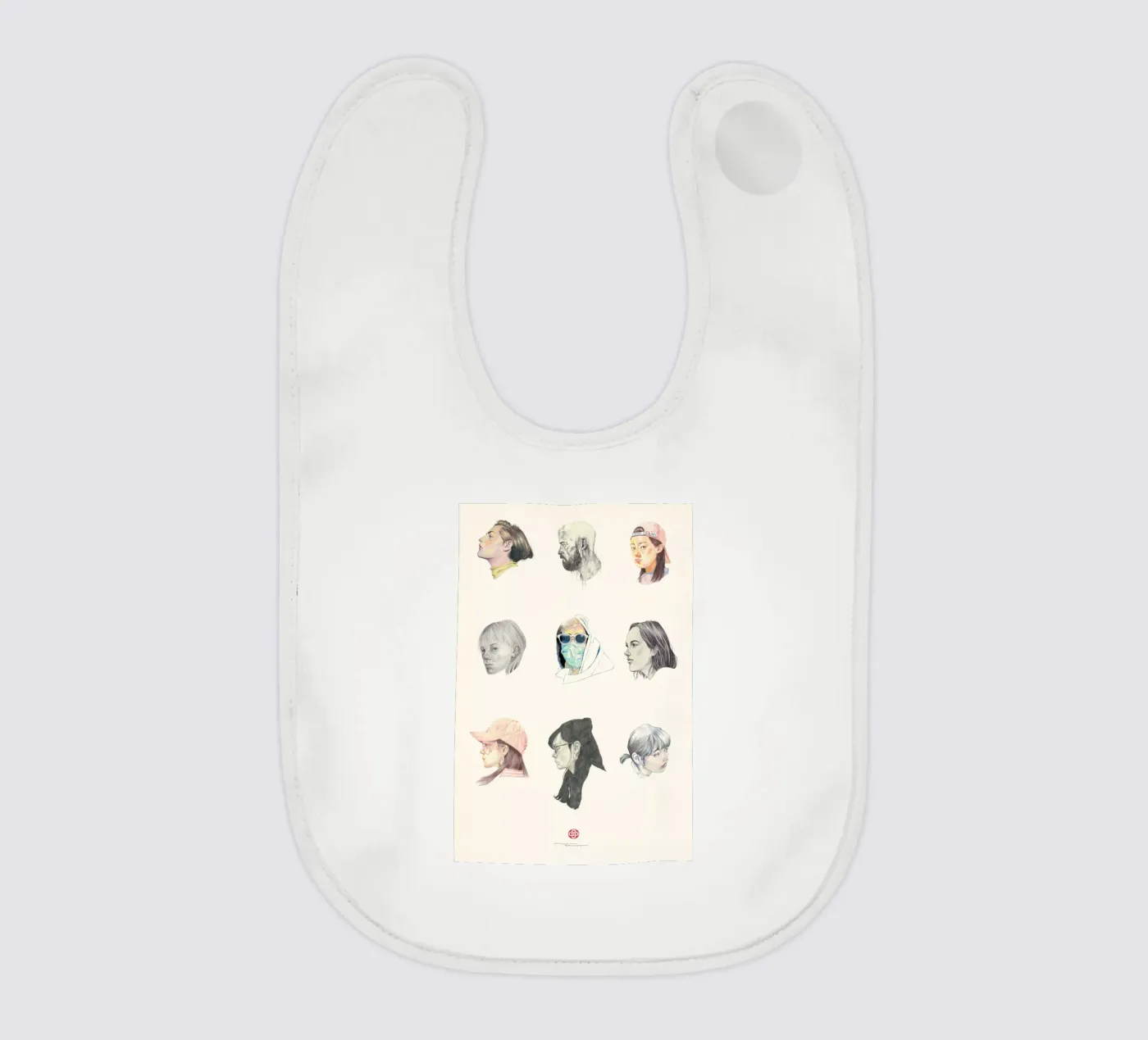 Visages bavoir de Faunesque