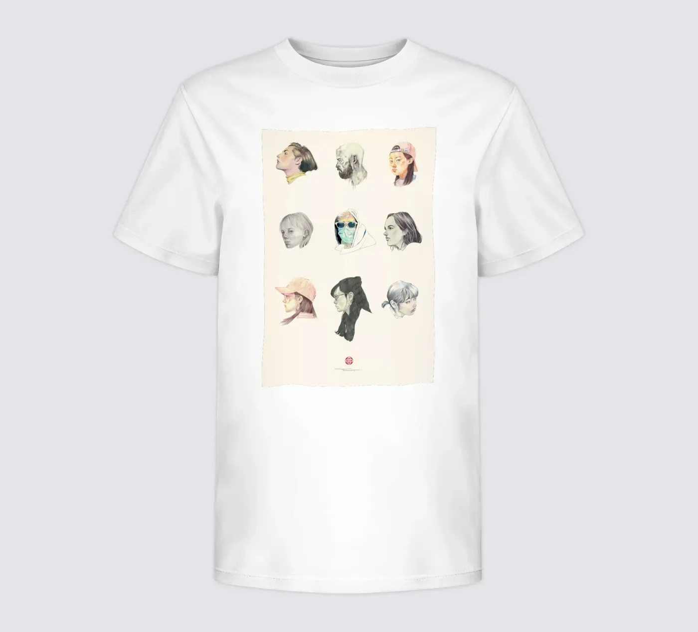 Faces t-shirt bambini da Faunesque