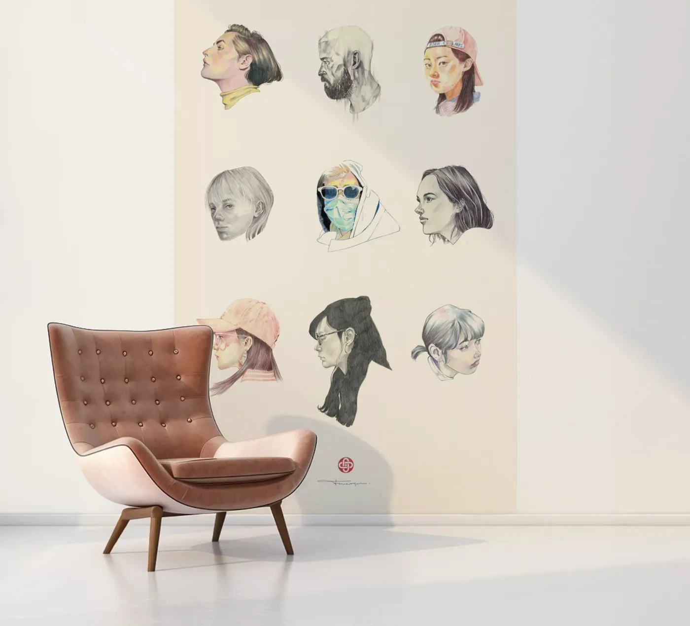 Faces photo wallpaper by Faunesque