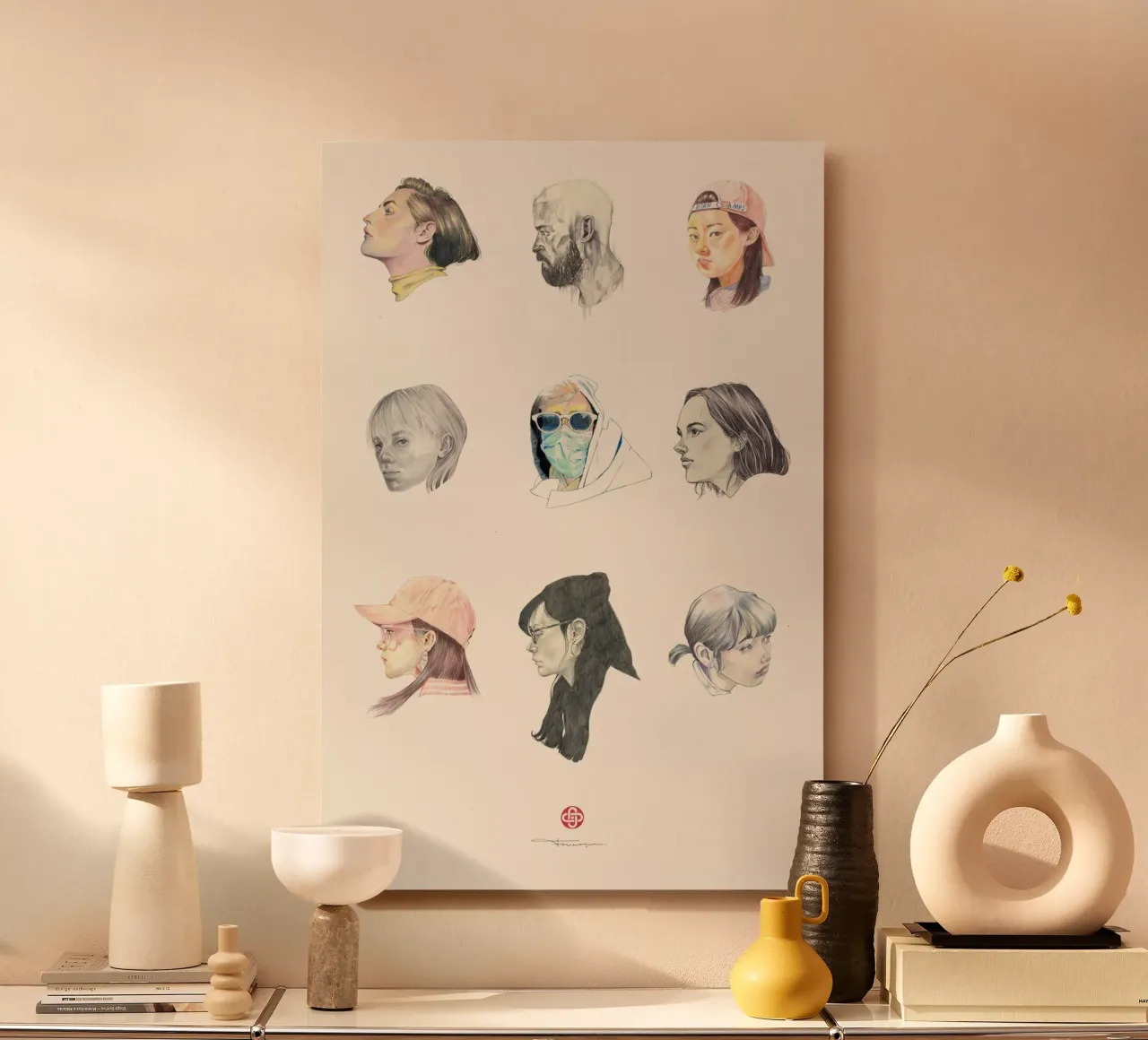 Faces forex plate by Faunesque