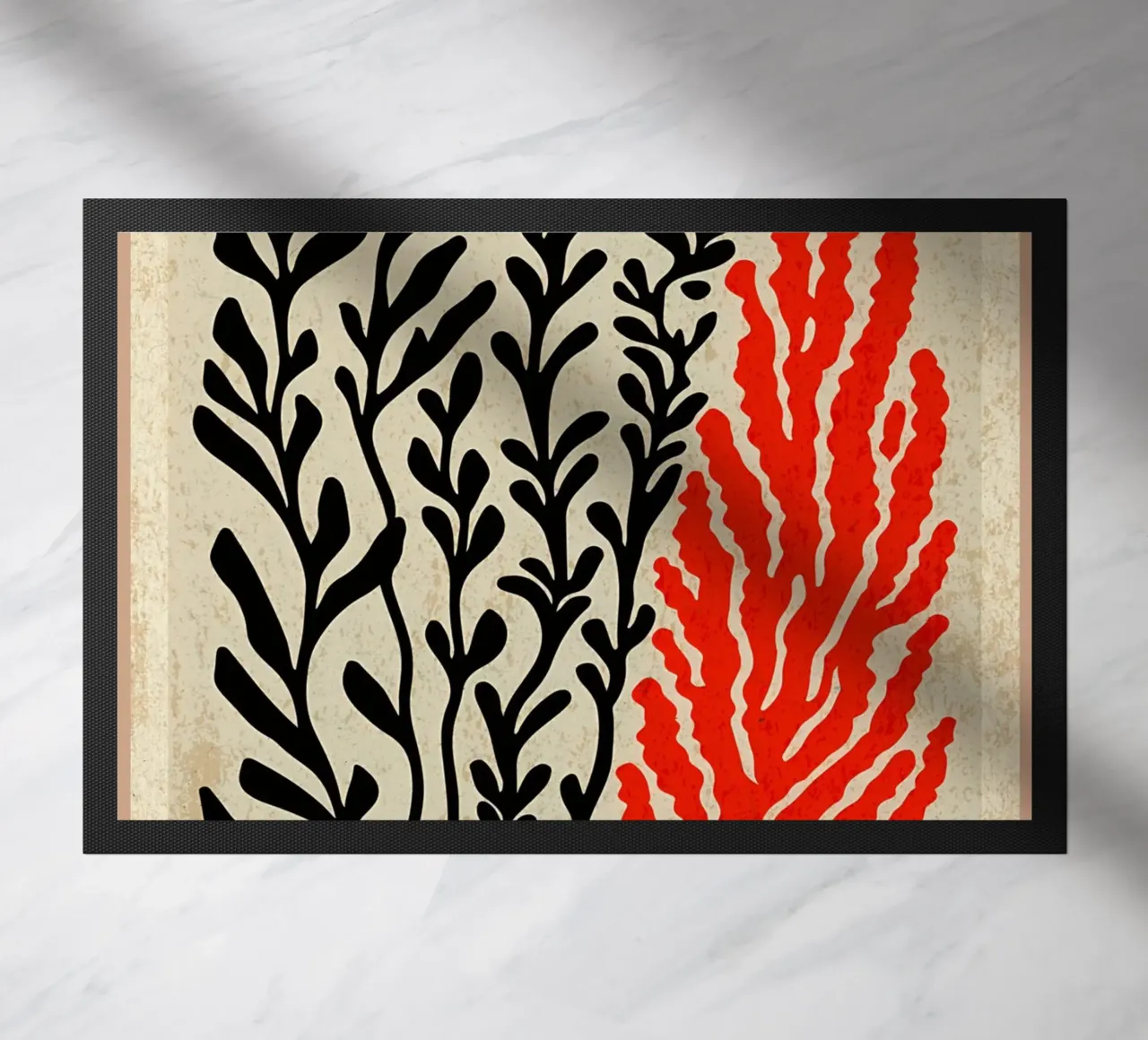 Design neutro della natura zerbino da BobbyStudio