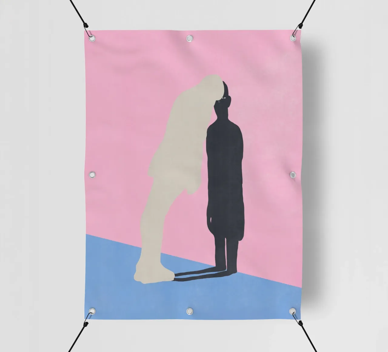 Affronta la tua ombra telo in pvc da Little Dean