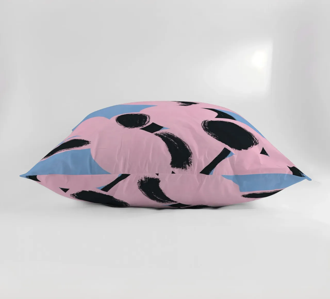 Cactus rosa minimale cuscino da Little Dean